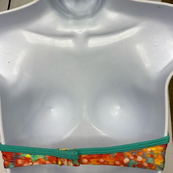 Luli Fama Fiesta de Flores Fringe Bikini Top - Picture 5 of 6